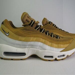 Nike Air Max 95 Tan and White Sneakers